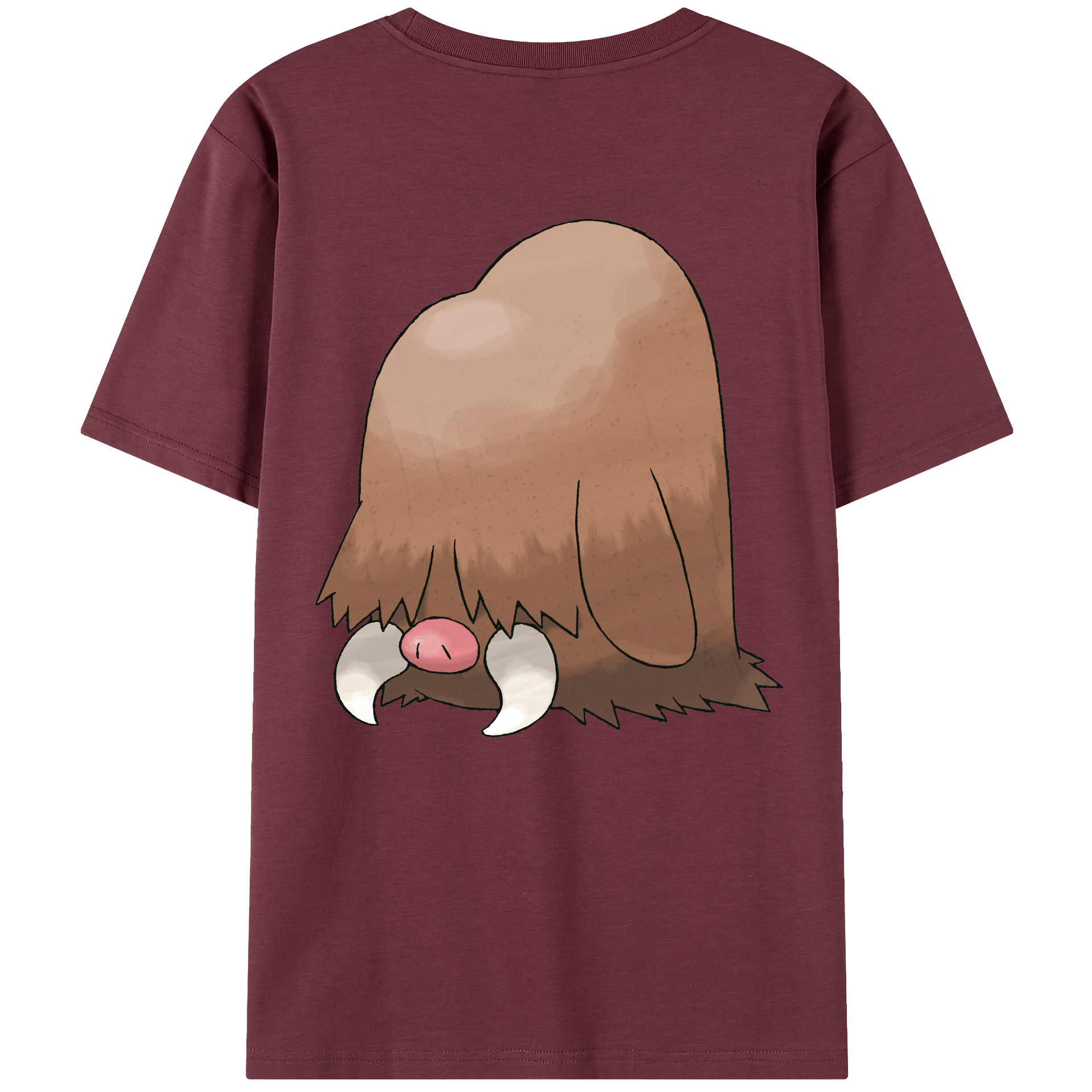 （画像用） ポケットモンスター Pokémon 綿100％半袖Tシャツ（背面プリント）